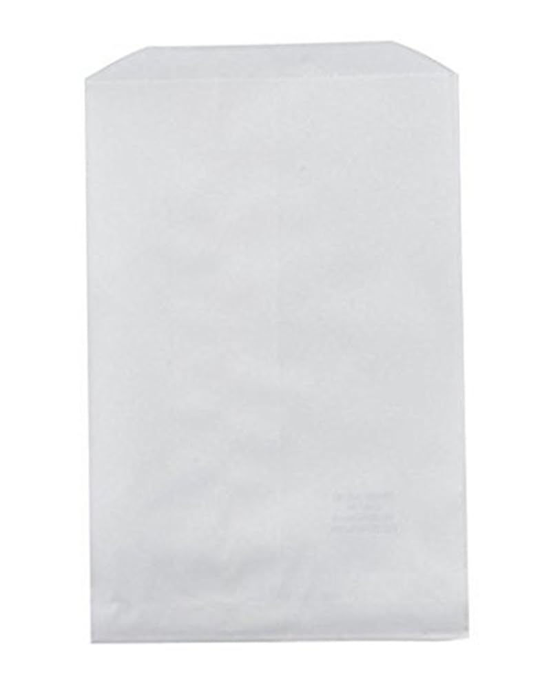 Ataqus 200 White Kraft Paper Bags, 5" x 7.5" Inch, Gift Bag, Good for Candy, Cookies, Doughnut, Crafts, Party Favor, Sandwich, Jewelry Merchandise - Image 1